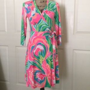 Lilly Pulitzer wrap dress